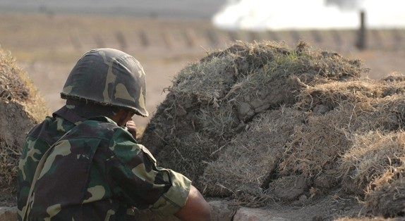 Azerbaijani Air Force bombs Artsakh positions