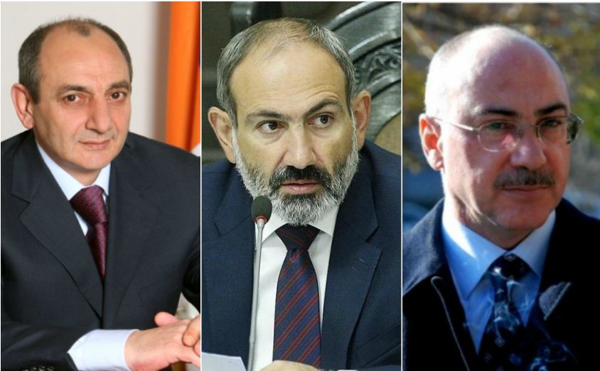 Armenia PM holds meeting with former presidents of Artsakh Arkady Ghukasyan and Bako Sahakyan