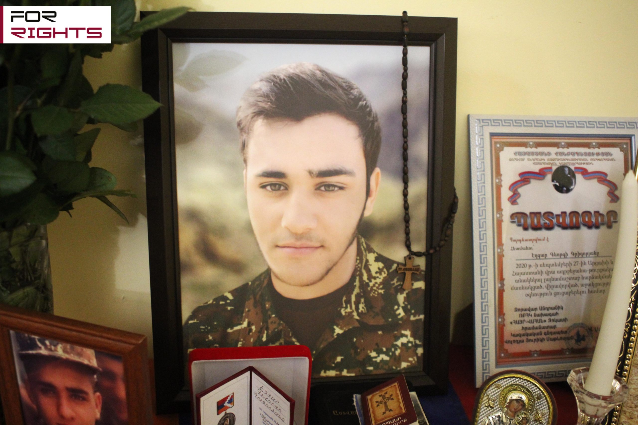 “I want my son to be given a “Combat Cross” too: he rightfully deserves it”