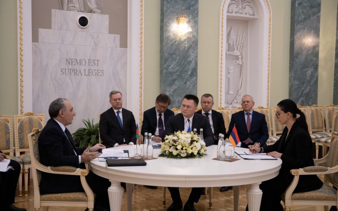 Հանդիպել են Հայաստանի, Ռուսաստանի և Ադրբեջանի գլխավոր դատախազները