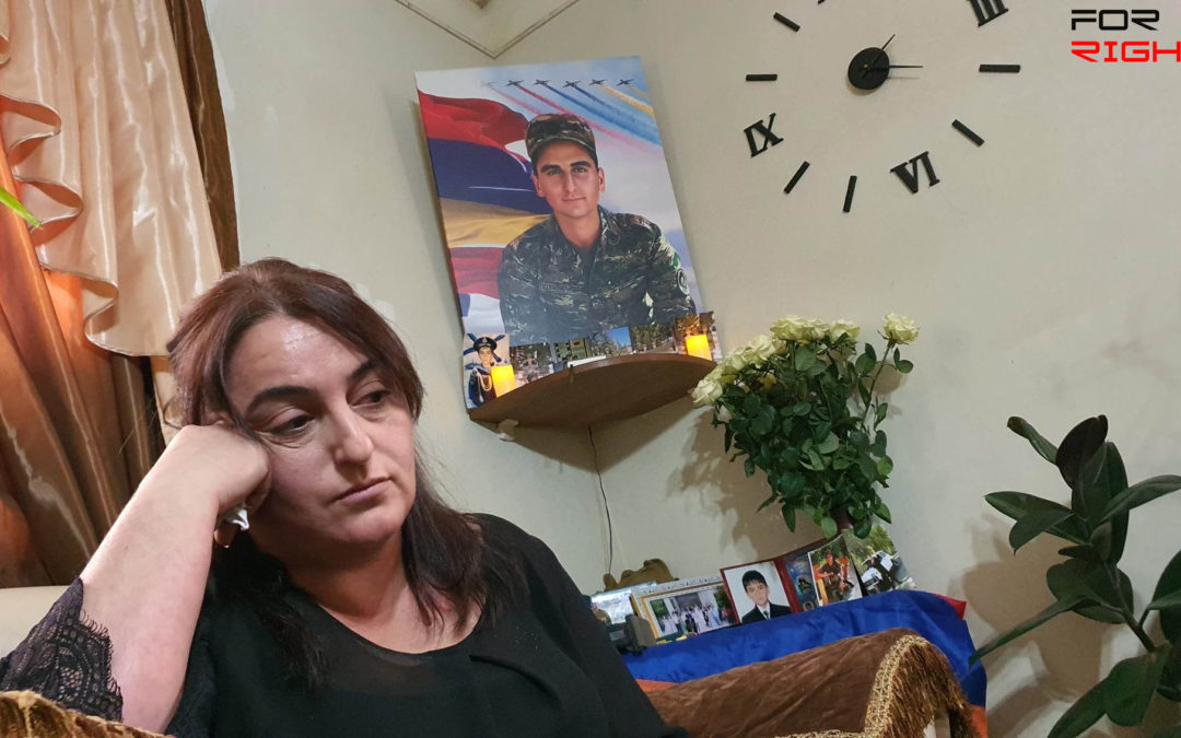 «Իմ տղան չի վերադառնալու, որ մտածում եմ՝ խելագարվում եմ»․ զոհված զինծառայողի մայր