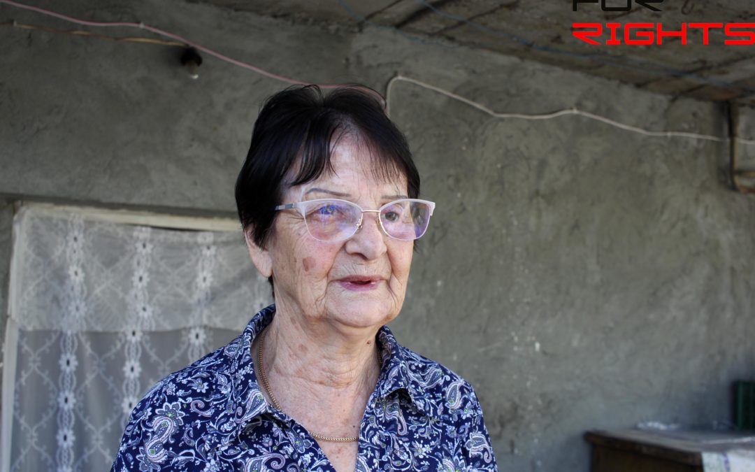 “The most precious thing I left in Artsakh are the graves of my husband and son”