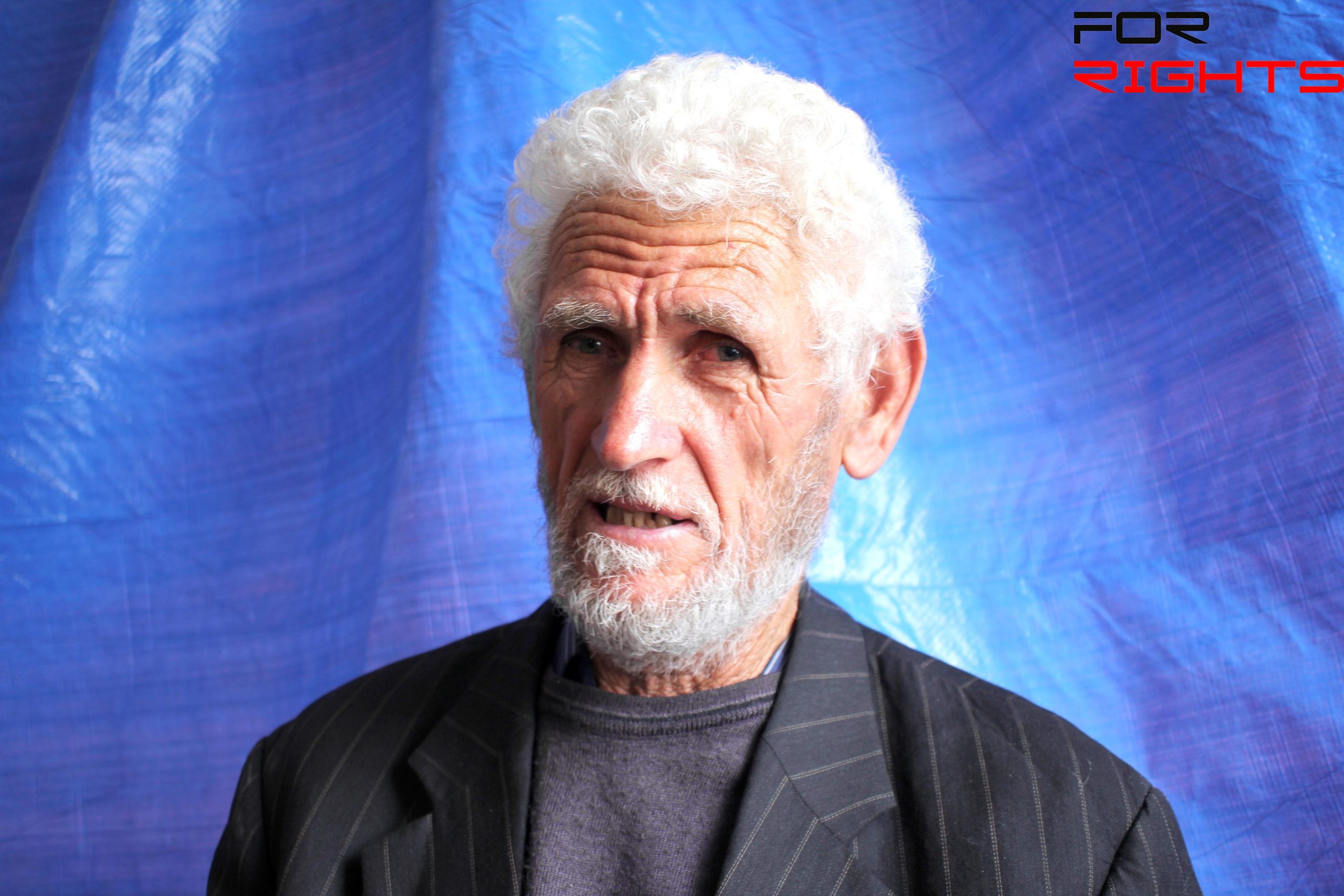 "When the Turks entered the village, my eldest son was injured. He was