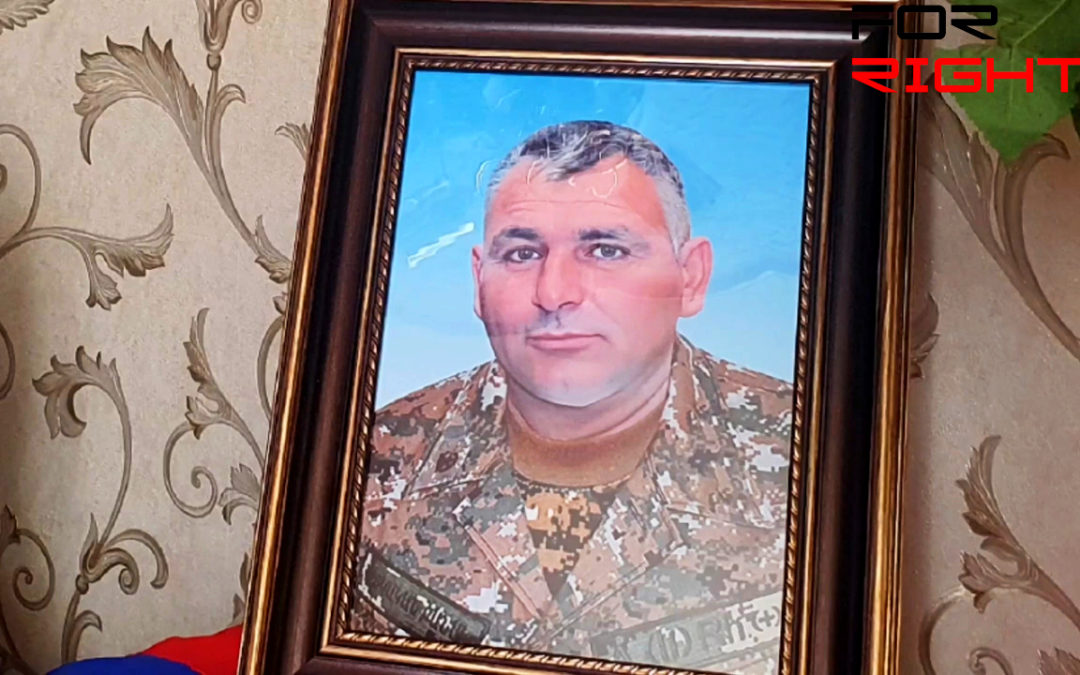 “We buried my father at night so that the enemy wouldn’t shoot.” Vitali served in Artsakh army for 18 years