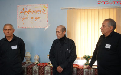 A charity exhibition of life convicts in Sevan Penitentiary